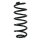 Fahrwerksfeder-Set hinten Schraubenfeder 329mm SPIDAN für TOYOTA VERSO (_R2_)