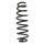 Suspension spring set rear coil spring 347mm SPIDAN for KONA OS