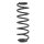Suspension spring set rear coil spring 333mm SPIDAN for KONA OS