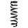 Suspension spring set front coil spring 401mm SPIDAN for BMW 7 F01