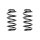 Fahrwerksfeder-Set vorne Schraubenfeder 272mm SPIDAN für AUDI A4 B6