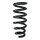 Suspension spring set front coil spring 300mm SPIDAN for L200