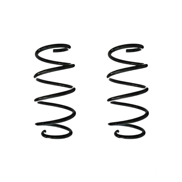 Suspension spring set front coil spring 317mm SPIDAN for AUDI Q2 GAB