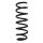 Suspension spring set front coil spring 347mm SPIDAN for BMW 6 Coupe