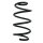 Fahrwerksfeder-Set vorne Schraubenfeder 285mm SPIDAN für SEAT IBIZA IV