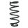 Fahrwerksfeder-Set hinten Schraubenfeder 282mm SPIDAN für MINI MINI COUNTRYMAN