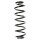 Suspension spring set Replacement Fit SPIDAN for VW GOLF V