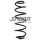 Fahrwerksfeder-Set hinten Schraubenfeder 333mm SPIDAN für SEAT LEON SC