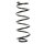 Fahrwerksfeder-Set hinten Schraubenfeder 364mm SPIDAN für MAZDA 6 Stufenheck