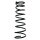 Suspension spring set rear coil spring 426mm SPIDAN for TOYOTA AVENSIS T22