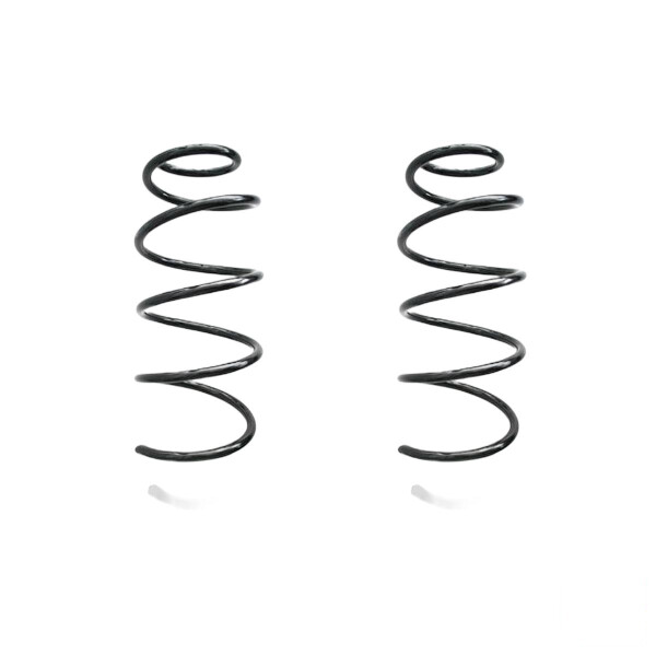 Suspension spring set front coil spring 388mm SPIDAN for CITROËN C2 JM