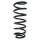 Fahrwerksfeder-Set hinten Schraubenfeder 370mm SPIDAN für VOLVO XC70 I
