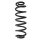 Fahrwerksfeder-Set hinten Schraubenfeder 361mm SPIDAN für VW PASSAT B8