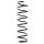 Fahrwerksfeder-Set hinten Schraubenfeder 387mm SPIDAN für AUDI A4 B5