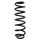 Suspension spring set rear coil spring 352mm SPIDAN for VW TIGUAN AD1