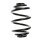 Fahrwerksfeder-Set hinten Schraubenfeder 236mm SPIDAN für BMW Z3 Roadster