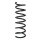 Fahrwerksfeder-Set hinten Schraubenfeder 340mm SPIDAN für MAZDA 5 (CW)