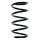 Suspension spring set Replacement Fit SPIDAN for FIAT BARCHETTA 183