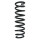 Suspension spring set rear coil spring 337mm SPIDAN for i40 I