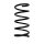 Suspension spring set Replacement Fit SPIDAN for VOLVO S60 I