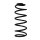 Fahrwerksfeder-Set hinten Schraubenfeder 328mm SPIDAN für ACCENT III