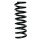 Fahrwerksfeder-Set hinten Schraubenfeder 310mm SPIDAN für MERCEDES E-KLASSE W210