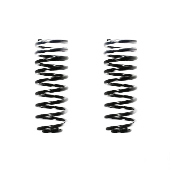 Suspension spring set rear coil spring 305mm with sleeve SPIDAN for VW GOLF II
