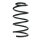 Fahrwerksfeder-Set hinten Schraubenfeder 247mm SPIDAN für OPEL ADAM (M13)