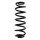 Fahrwerksfeder-Set hinten Schraubenfeder 312mm SPIDAN für AUDI A3 Sportback