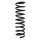 Suspension spring set rear coil spring 339mm SPIDAN for KIA CEED SW