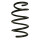 Suspension spring set Replacement Fit SPIDAN for RENAULT WIND E4M