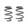 Fahrwerksfeder-Set vorne Schraubenfeder 235mm SPIDAN für AUDI A3 (8P1)