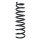 Fahrwerksfeder-Set hinten Schraubenfeder 346mm SPIDAN für i30 (GD)