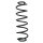 Fahrwerksfeder-Set hinten Schraubenfeder 364mm SPIDAN für PEUGEOT 2008 I