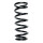 Suspension spring set rear coil spring 349mm SPIDAN for JAGUAR XJ X300