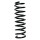 Suspension spring set rear coil spring 331mm SPIDAN for VITARA ET