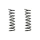 Suspension spring set Replacement Fit SPIDAN for MERCEDES C KLASSE W202