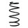 Suspension spring set rear coil spring 307mm SPIDAN for LIANA ER