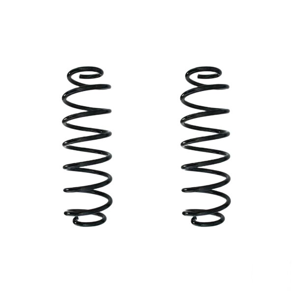 Suspension spring set rear coil spring 334mm SPIDAN for FORD FIESTA VI