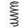 Fahrwerksfeder-Set hinten Schraubenfeder 355mm SPIDAN für VOLVO S60 II