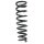 Suspension spring set front coil spring 383mm SPIDAN for MAZDA 6 Sport