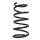 Fahrwerksfeder-Set vorne Schraubenfeder 298mm SPIDAN für DAIHATSU TERIOS (J2_)