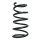 Suspension spring set front coil spring 298mm SPIDAN for DAIHATSU TERIOS J2