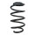Suspension spring set front coil spring 327mm SPIDAN for FORD S MAX CJ