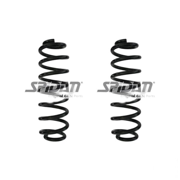 Suspension spring set rear coil spring 340mm SPIDAN for VW TIGUAN AD1