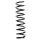 Suspension spring set rear coil spring 402mm SPIDAN for BMW 5 E39