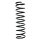 Fahrwerksfeder-Set hinten Schraubenfeder 449mm SPIDAN für VOLVO 740 (744)