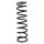 Suspension spring set rear coil spring 395mm SPIDAN for ALFA ROMEO 166