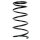 Fahrwerksfeder-Set vorne Schraubenfeder 315mm SPIDAN für TOYOTA STARLET (_P9_)