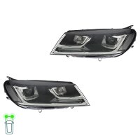 Headlight Set left right WY21W D3S W5W LED Bi-Xenon DE...